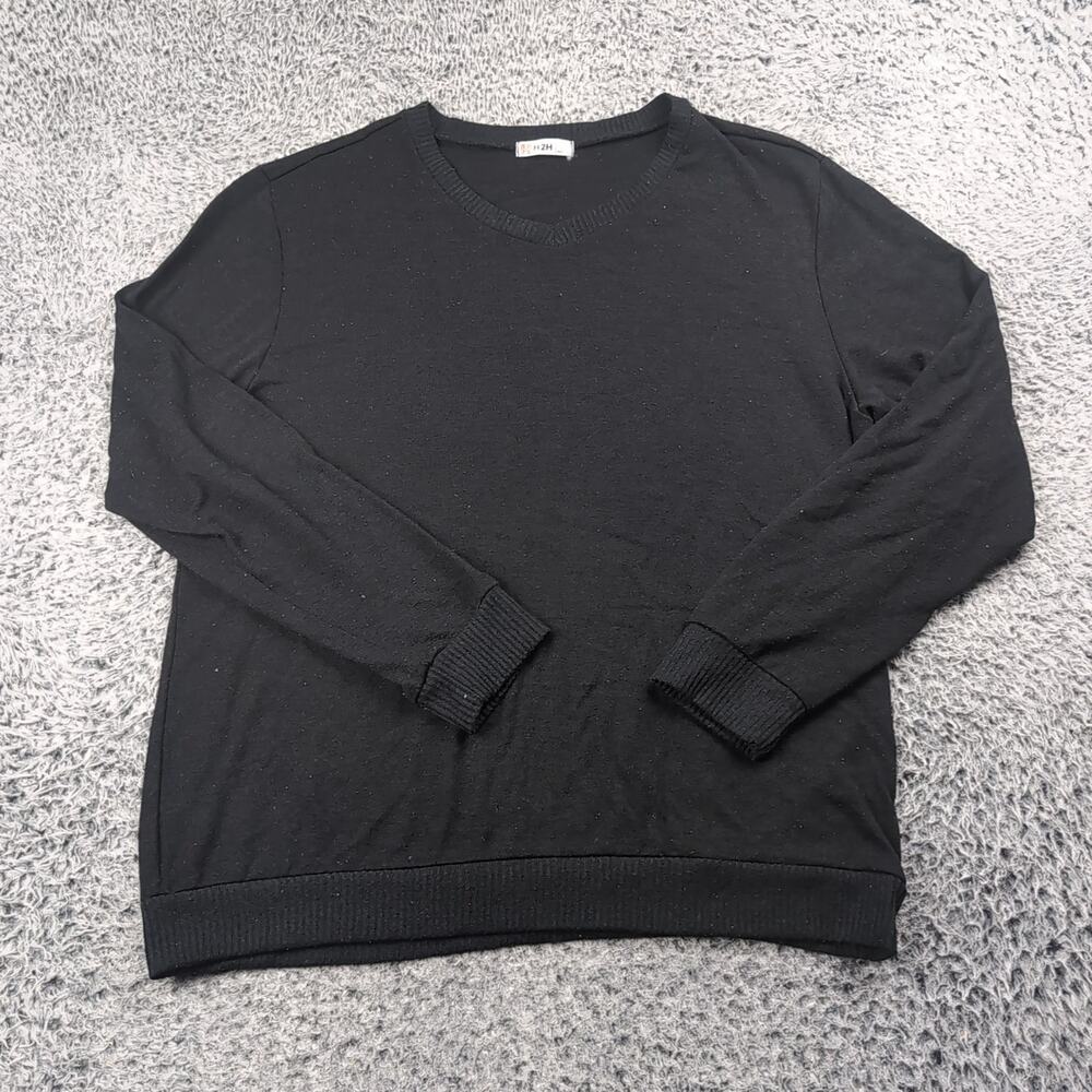 H2H Sweater Men Extra Large Casual Slim Pullover V Neck Lightweight Long Sleeve